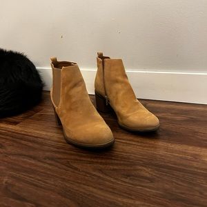 Suede booties